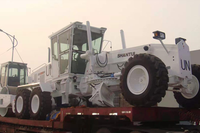 世界有我，山推助力聯(lián)合國(guó)維和任務(wù)。